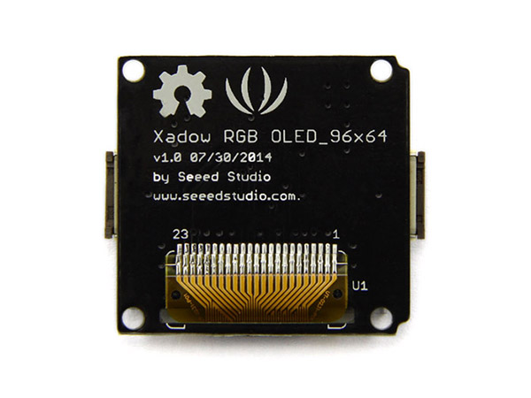 디바이스마트,MCU보드/전자키트 > 디스플레이 > LCD/OLED,Seeedstudio,Xadow – RGB OLED 96x64 [104040001],