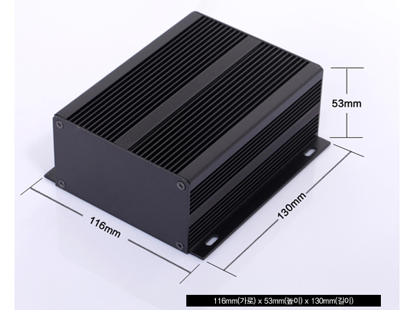 디바이스마트,공구함/작업대/엔클로저 > 알루미늄 엔클로저 > 알루미늄엔클로저,YGK,알루미늄 케이스 NT-116-53,엔클로저 사이즈 : 116*53*130 대량 구매시 주문 제작 가능합니다.