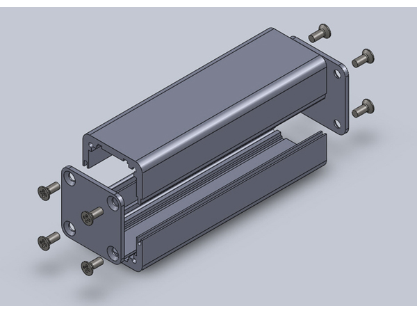 디바이스마트,공구함/작업대/엔클로저 > 알루미늄 엔클로저 > 알루미늄엔클로저,YGK,알루미늄 케이스 NT-25-25,엔클로저 사이즈 : 25*25*80 대량 구매시 주문 제작 가능하며 컬러는 랜덤으로 발송 됩니다.