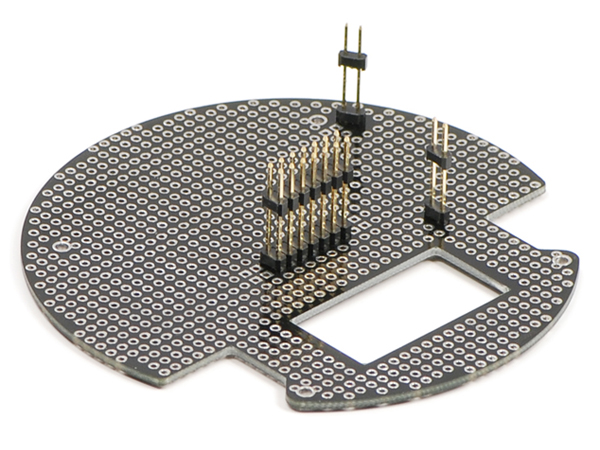 디바이스마트,기계/제어/로봇/모터 > 교육/취미로봇 > 교육용로봇 키트 > 초급 로봇키트,Pololu,3pi Expansion Kit with Cutouts - Black #979,3pi robot 에 1층개의 Level(층)을 추가하여, 원하는 것을 추가하실 수 있도록 합니다. - 색상 Black (가지고 계신 3pi robot 에 추가할 수 있는 키트입니다.)