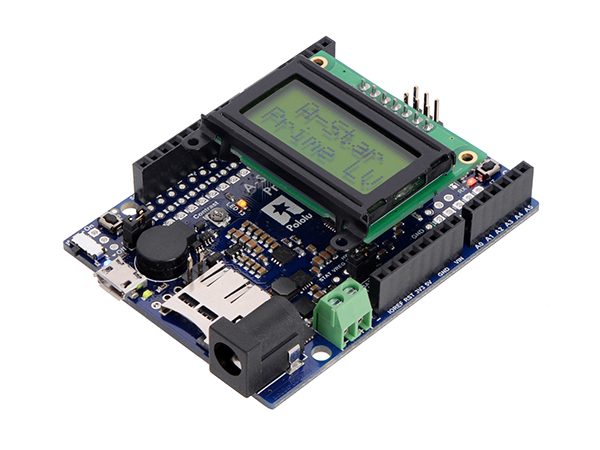 A-Star 32U4 Prime LV microSD with LCD #4009