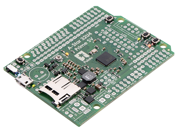 A-Star 32U4 Prime SV microSD (SMT Components Only) #3112