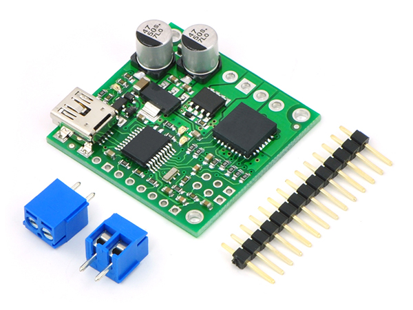 디바이스마트,기계/제어/로봇/모터 > 모터드라이버 > DC모터 드라이버 > 100W 이하 DC모터 드라이버,Pololu,Jrk 21v3 USB Motor Controller with Feedback #1392,1채널 DC모터 드라이버. 5 ~ 28 V / 3 A