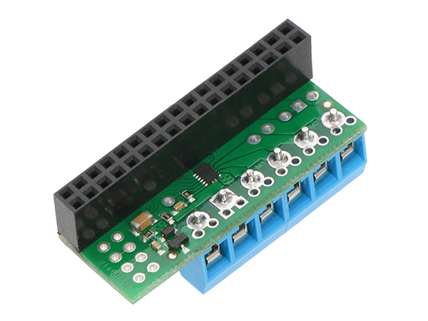 디바이스마트,오픈소스/코딩교육 > 라즈베리파이 > 라즈베리파이 확장보드/HAT,Pololu,Pololu DRV8835 Dual Motor Driver Kit for Raspberry Pi #2753,라즈베리파이 B+, A+, or Pi 2 호환, 2채널 DRV8835 모터드라이버 실드. 1.5 ~ 11 V / 1.2 A ( 최대 1.5 A) / 더 자세한 정보는 https://www.pololu.com/product/2753 참고