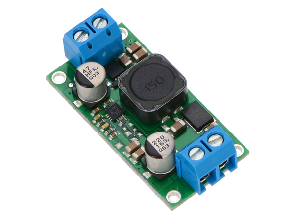 디바이스마트,전원/파워/배터리 > DC-DC 컨버터 모듈 > 승압·강하형 모듈(외장) > 비절연 스위칭 모듈,Pololu,Pololu 6V Step-Up/Step-Down Voltage Regulator S18V20F6 #2575,외장형 / 고정출력전압 / 1ch 출력 / 승압·강하형 비절연 스위칭 컨버터 / 입력전압 : 3V~30V / 출력전압 : 6V / 출력전류 : 2A / 변환효율 : 80%~90% / 입력단자 : 스루홀 / 출력단자 : 스루홀 / 패키지 : PCB