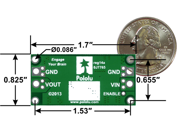 디바이스마트,전원/파워/배터리 > DC-DC 컨버터 모듈 > 승압·강하형 모듈(외장) > 비절연 스위칭 모듈,Pololu,Pololu 6V Step-Up/Step-Down Voltage Regulator S18V20F6 #2575,외장형 / 고정출력전압 / 1ch 출력 / 승압·강하형 비절연 스위칭 컨버터 / 입력전압 : 3V~30V / 출력전압 : 6V / 출력전류 : 2A / 변환효율 : 80%~90% / 입력단자 : 스루홀 / 출력단자 : 스루홀 / 패키지 : PCB