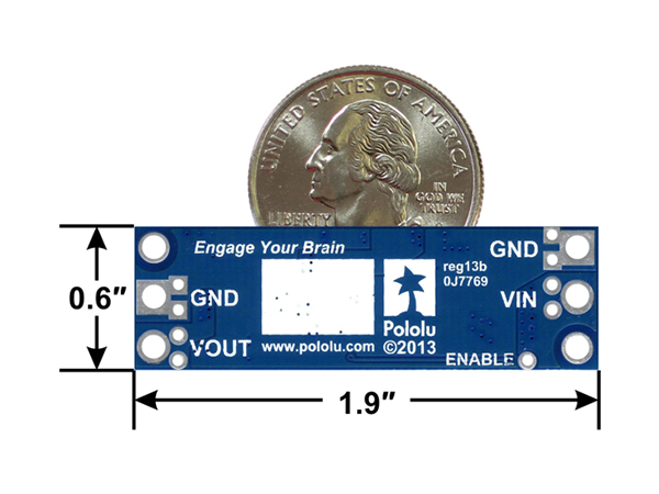 디바이스마트,전원/파워/배터리 > DC-DC 컨버터 모듈 > 승압형 모듈(외장, 비절연 스위칭),Pololu,Pololu 12V Step-Up Voltage Regulator U3V50F12 #2568,외장형 / 고정출력전압 / 1ch 출력 / 승압형 비절연 스위칭 컨버터 / 입력전압 : 2.9V~12V / 출력전압 : 12V / 출력전류 : 5A / 변환효율 : 80%~95% / 입력단자 : 스루홀 / 출력단자 : 스루홀 / 패키지 : PCB