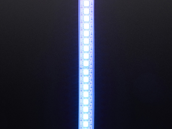 디바이스마트,LED/LCD > LED 인테리어조명 > LED 스트립,Adafruit,Adafruit DotStar Digital LED Strip - White 144 LED/m - One Meter - WHITE [ada-2242],5050 사이즈 DotStar LED / 144LED, 1m / white flex PCB / 24-bit color / 이어 붙이거나 자를 수 있습니다 / 5 VDC 전원 사용( 5V/4A 사용 : 최대 1m, 5V/10A 사용 : 최대 2m ) / 너비 : 13mm, 두께 : 4mm / Pixel pitch: 7mm