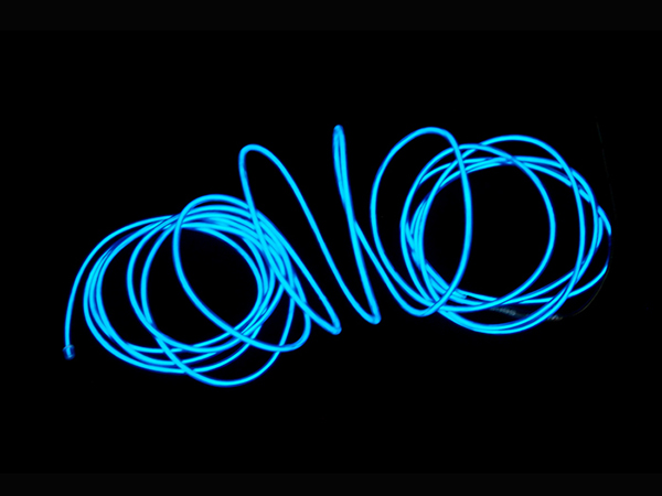 디바이스마트,LED/LCD > LED 관련 상품 > EL Wire/tape/sheet,Seeedstudio,EL Wire-Blue 3m [104990036],블루 EL 와이어 - 3M