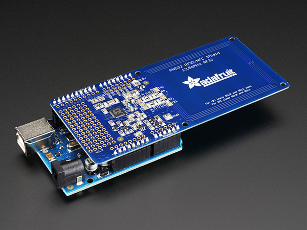 Adafruit PN532 NFC/RFID Controller Shield for Arduino + Extras [ada-789]