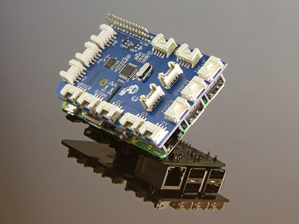 디바이스마트,오픈소스/코딩교육 > 라즈베리파이 > 라즈베리파이 확장보드/HAT,Seeedstudio,GrovePi+ [103010002],라즈베리 파이 B / B + / A + 완벽 호환 되는 인터페이스 확장 보드 / 재고소진시 납기2주소요