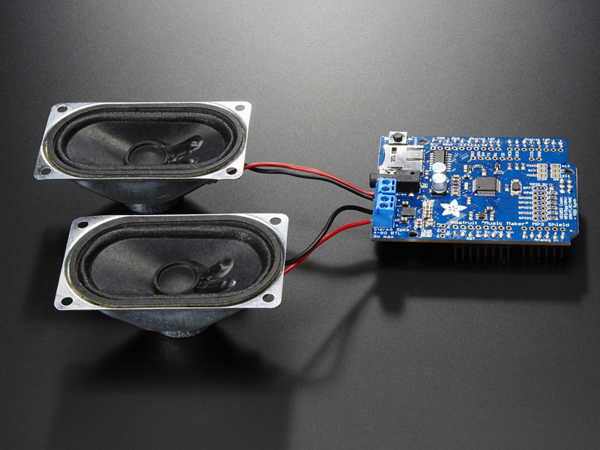 Adafruit 'Music Maker' MP3 Shield for Arduino w/3W Stereo Amp - v1.0 [ada-1788]