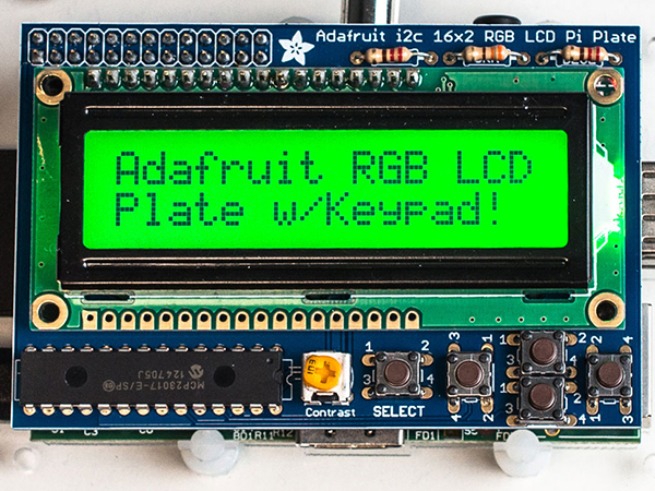 디바이스마트,LED/LCD > LCD 캐릭터/그래픽 > 캐릭터 LCD,Adafruit,Adafruit RGB Positive 16x2 LCD+Keypad Kit for Raspberry Pi [ada-1109],16x2 RGB POSITIVE LCD LCD / 55.88 x 85.09 mm / Plug and play / I2C 핀만 사용 / 완제품이 아닌, 키트형태의 구성입니다.(조립 필요)