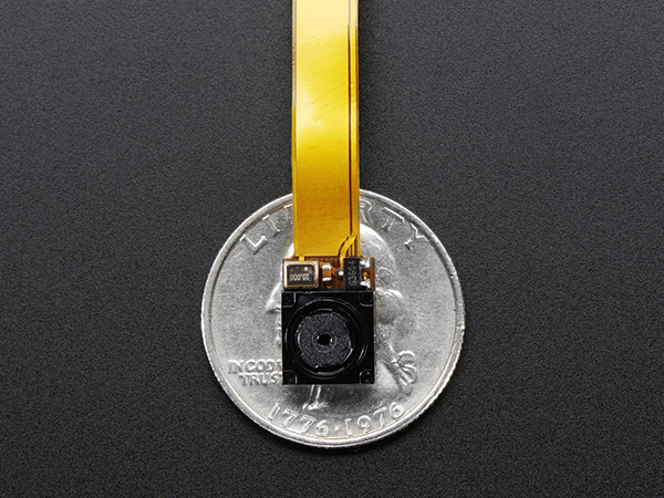 디바이스마트,MCU보드/전자키트 > 카메라/비디오 > 일반카메라,Adafruit,Camera for Raspberry Pi [ada-1937],라즈베리파이용 카메라 센서모듈 / 동전보다 작은 사이즈(8.5mm x 11.3mm) / 케이블 길이 289mm / 5 megapixel / 이미지 : 2592 x 1944 / 비디오 : 1080p30, 720p60, 640x480p60/90 / 라즈베리파이 별매