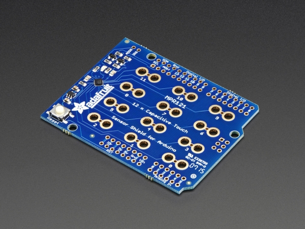 Adafruit 12 x Capacitive Touch Shield for Arduino - MPR121 [ada-2024]