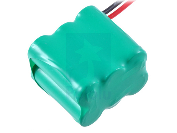 Rechargeable NiMH Battery Pack: 7.2 V, 350 mAh, 3x2 2/3-AAA Cells, JR Connector #2245