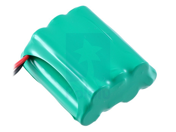 Rechargeable NiMH Battery Pack: 8.4 V, 900 mAh, 4+3 AAA Cells, JR Connector #2236