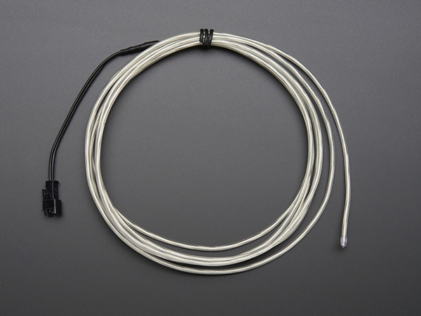 디바이스마트,LED/LCD > LED 관련 상품 > EL Wire/tape/sheet,Adafruit,EL wire starter pack - Aqua 2.5 meter [ada-545],2.5 M 고휘도 EL Wire !! / EL 인버터, 히트싱크, 구리테이프, 폼테이프 포함(배터리 별매) / Aqua