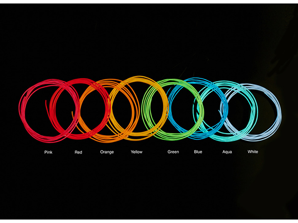 디바이스마트,LED/LCD > LED 관련 상품 > EL Wire/tape/sheet,Adafruit,EL wire starter pack - Orange 2.5 meter [ada-586],2.5 M 고휘도 EL Wire !! / EL 인버터, 히트싱크, 구리테이프, 폼테이프 포함(배터리 별매) / Orange