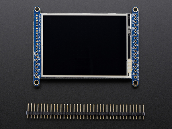 디바이스마트,MCU보드/전자키트 > 디스플레이 > LCD/OLED,Adafruit,2.8' TFT LCD with Touchscreen Breakout Board w/MicroSD Socket - ILI9341 [ada-1770],2.8인치, 240 x 320, TFT LCD / 4개의 백라이트 / 감압식 터치 / ILI9341 controller 내장 / 5V 호환(아두이노 가능)