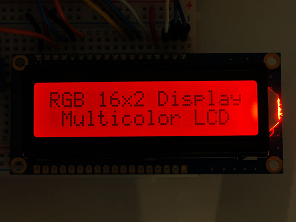 디바이스마트,LED/LCD > LCD 캐릭터/그래픽 > 캐릭터 LCD,Adafruit,RGB backlight positive LCD 16x2 + extras - black on RGB [ada-398],16x2 LCD / Full-Color RGB(빨강, 초록, 파랑, 분홍, 흰색, 보라, 노랑, 연두 등) 배경색 LCD - 어두운(검은) 글씨 / 야외 시인성이 좋습니다.