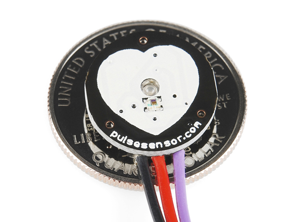 디바이스마트,계측기/측정공구 > 버니어센서 > 의료,SparkFun,Pulse Sensor [SEN-11574],아두이노 및 아두이노 호환 제품들을 위한 플러그앤플레이 지원 심박센서 / 학생, 운동선수, 메이커, 개발자들 모두에게 범용적으로 사용될 수 있습니다. / 증폭기 및 노이즈제거 포함 / 3V, 5V / 24인치 케이블(male 커넥터), 이어클립, 벨크로 스트랩, 투명 스티커 포함