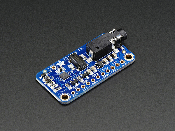 Adafruit Stereo FM Transmitter with RDS/RBDS Breakout - Si4713 [ada-1958]