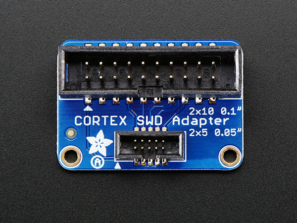 디바이스마트,MCU보드/전자키트 > 개발용 장비 > 기타 컨버터,Adafruit,JTAG (2x10 2.54mm) to SWD (2x5 1.27mm) Cable Adapter Board [ada-2094],2x10 (2.54mm) JTAG cable 과 2x5 (1.27mm) SWD Cable 의 컨버터 / 34 x 24mm / 케이블 미포함