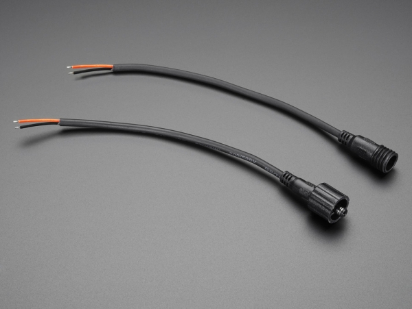 Waterproof DC Power Cable Set - 5.5/2.1mm [ada-743]
