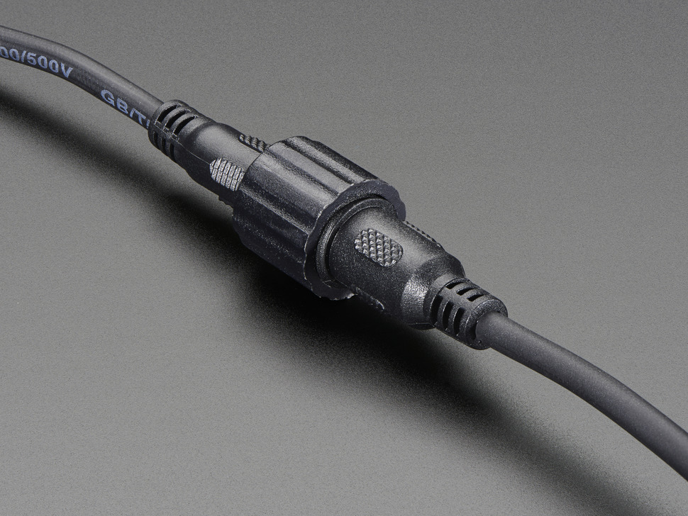 디바이스마트,케이블/전선 > PC/네트워크/통신 케이블 > 전원/파워 케이블,Adafruit,Waterproof DC Power Cable Set - 5.5/2.1mm [ada-743],5.5/2.1mm DC power cable / IP67 / 방수기능 / 지름 최대 18mm, 길이 40cm