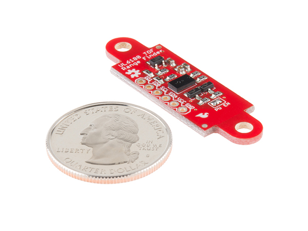 디바이스마트,MCU보드/전자키트 > 센서모듈 > 라이다/거리/초음파/라인 > 거리/근접센서,SparkFun,SparkFun ToF Range Finder Sensor - VL6180 [SEN-12785],VL6180 기반 거리센서