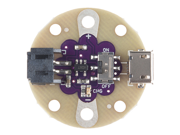 디바이스마트,MCU보드/전자키트 > 전원/신호/저장/응용 > 웨어러블 > 보드/모듈/키트,SparkFun,LilyPad Simple Power [DEV-11893],LilyPad Simple Power 는 wearable e-textile technology 를 위한 프로젝트 입니다.