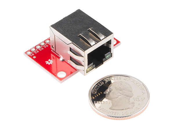 디바이스마트,MCU보드/전자키트 > 통신/네트워크 > 이더넷/PoE(Power over Ethernet),SparkFun,SparkFun RJ45 MagJack Breakout [BOB-13021],브레드보드에 이더넷 포트를 장착할 수 있도록 해줍니다.