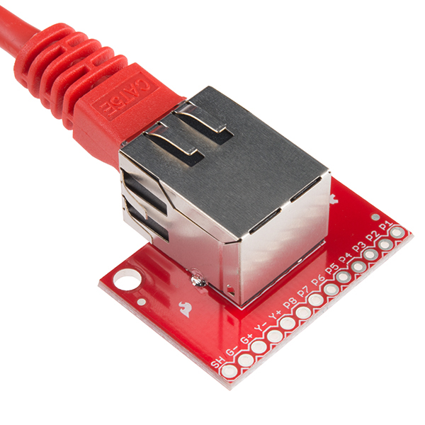 디바이스마트,MCU보드/전자키트 > 통신/네트워크 > 이더넷/PoE(Power over Ethernet),SparkFun,SparkFun RJ45 MagJack Breakout [BOB-13021],브레드보드에 이더넷 포트를 장착할 수 있도록 해줍니다.
