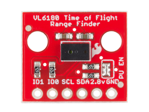 디바이스마트,MCU보드/전자키트 > 센서모듈 > 라이다/거리/초음파/라인 > 거리/근접센서,SparkFun,SparkFun ToF Range Finder Breakout - VL6180 [SEN-12784],VL6180 기반 거리센서
