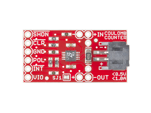 디바이스마트,MCU보드/전자키트 > 센서모듈 > 전압/전류센서,SparkFun,SparkFun Coulomb Counter Breakout - LTC4150 [BOB-12052],LTC4150 SparkFun Coulomb Counter Breakout 은 기기 모니터링용 모듈입니다.
