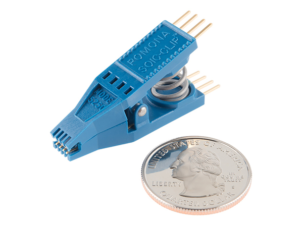 디바이스마트,,SparkFun,IC Test Clip - SOIC 8-Pin [COM-13153],8-pin SMD SOIC 소켓 칩셋용 테스트 킷