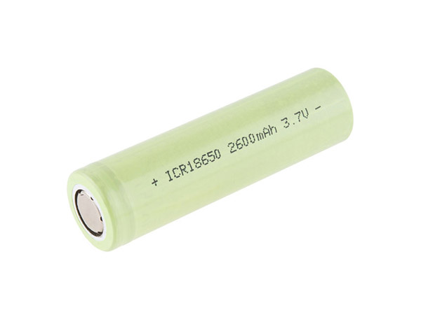 Polymer Lithium Ion Battery - 18650 Cell (2600mAh) [PRT-12895]