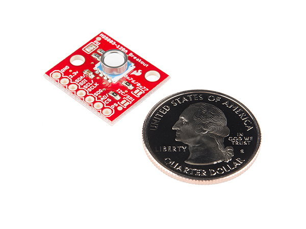 디바이스마트,MCU보드/전자키트 > 센서모듈 > 기압/무게/로드셀/Flex > 로드셀/무게/압력센서,SparkFun,SparkFun Pressure Sensor Breakout - MS5803-14BA [SEN-12909],MS5803-14BA Pressure Sensor Breakout / I2C and SPI interface