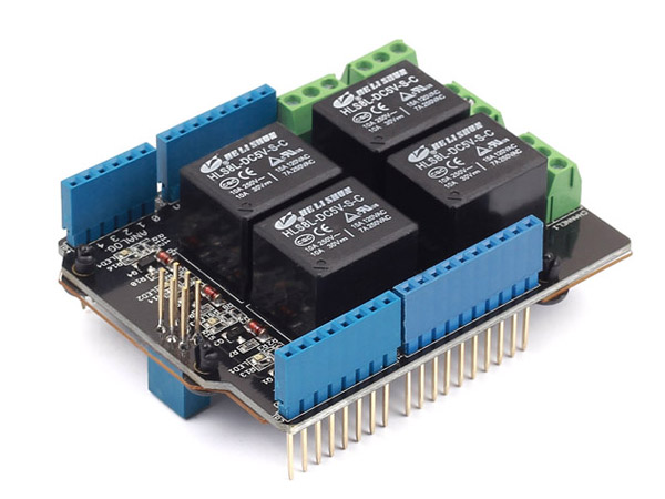 디바이스마트,오픈소스/코딩교육 > 아두이노 > 아두이노 호환쉴드,Seeedstudio,Relay Shield v3.0 [103030009],아두이노, seeeduino 호환, 높은 품질의 릴레이, NO / NC 인터페이스를 제공