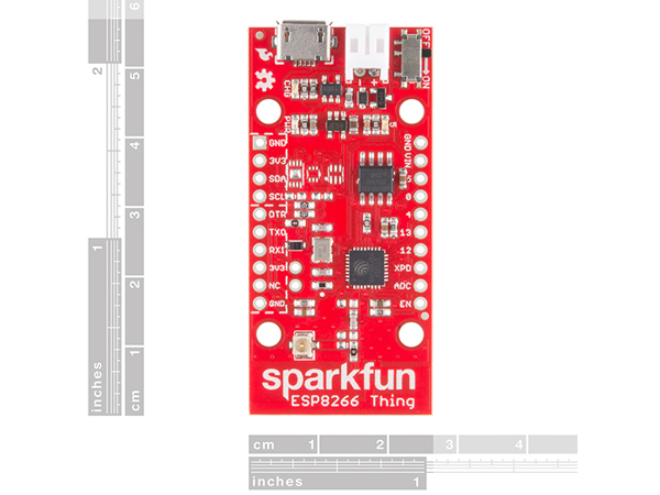 디바이스마트,MCU보드/전자키트 > 통신/네트워크 > 와이파이,SparkFun,SparkFun ESP8266 Thing [WRL-13231],SparkFun ESP8266 Thing / ESP8266 WiFi SoC / 아두이노 호환