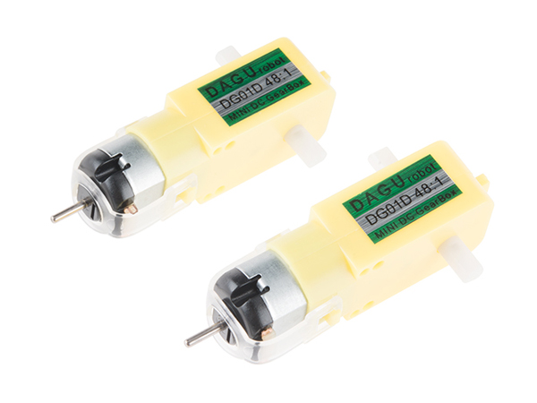 Hobby Gearmotor - 140 RPM (Pair) [ROB-13302]