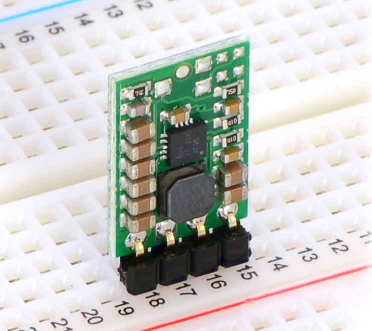 디바이스마트,전원/파워/배터리 > DC-DC 컨버터 모듈 > 승압·강하형 모듈(외장) > 비절연 스위칭 모듈,Pololu,Pololu 3.3V Step-Up/Step-Down Voltage Regulator S7V8F3 #2122,외장형 / 고정출력전압 / 1ch 출력 / 승압·강하형 비절연 스위칭 컨버터 / 입력전압 : 2.7V~11.8V / 출력전압 : 3.3V / 출력전류 : 1A / 변환효율 : 최대 90% / 입력단자 : 스루홀 / 출력단자 : 스루홀 / 패키지 : PCB