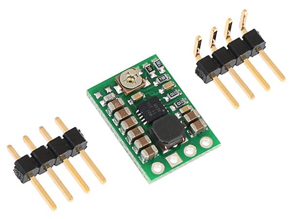 디바이스마트,전원/파워/배터리 > DC-DC 컨버터 모듈 > 승압·강하형 모듈(외장) > 비절연 스위칭 모듈,Pololu,Pololu Adjustable Step-Up/Step-Down Voltage Regulator S7V8A #2118,외장형 / 가변출력전압 / 가변방식 : 트리머 / 1ch 출력 / 승압·강하형 비절연 스위칭 컨버터 / 입력전압 : 2.7V~11.8V / 출력전압 : 2.5V~8V / 출력전류 : 1A / 변환효율 : 최대 90% / 입력단자 : 스루홀 / 출력단자 : 스루홀 / 패키지 : PCB