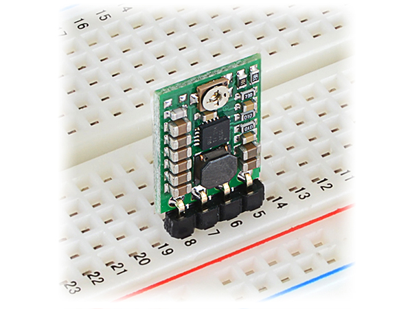 디바이스마트,전원/파워/배터리 > DC-DC 컨버터 모듈 > 승압·강하형 모듈(외장) > 비절연 스위칭 모듈,Pololu,Pololu Adjustable Step-Up/Step-Down Voltage Regulator S7V8A #2118,외장형 / 가변출력전압 / 가변방식 : 트리머 / 1ch 출력 / 승압·강하형 비절연 스위칭 컨버터 / 입력전압 : 2.7V~11.8V / 출력전압 : 2.5V~8V / 출력전류 : 1A / 변환효율 : 최대 90% / 입력단자 : 스루홀 / 출력단자 : 스루홀 / 패키지 : PCB