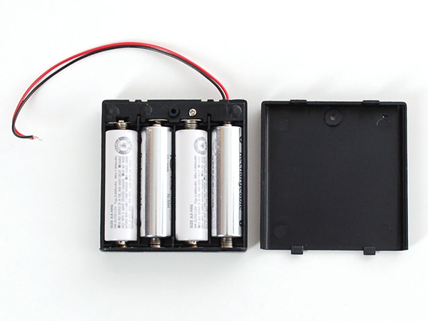 4 x AA Battery Holder with On/Off Switch [ada-830]