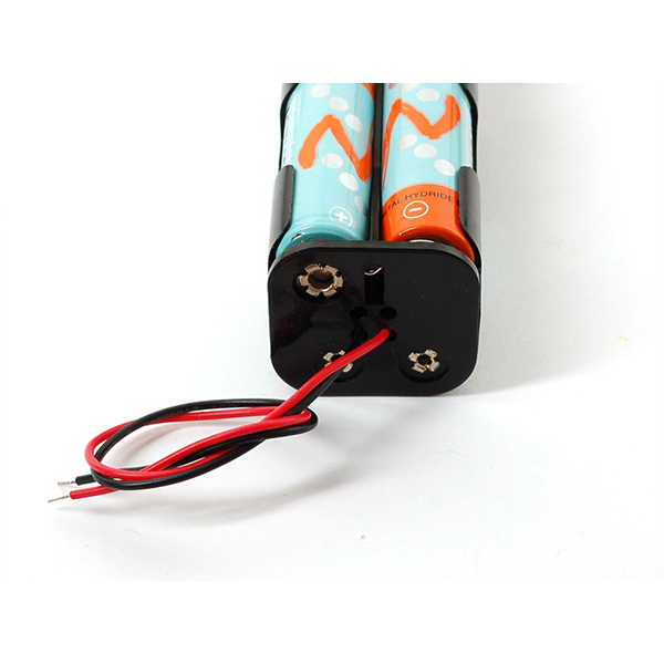 디바이스마트,전원/파워/배터리 > 배터리/배터리홀더 > 배터리홀더 Holder > AA용 홀더,Adafruit,8 x AA battery holder [ada-449],12VDC output @ 2A / EL 패널, 12V 스텝모터, LED 스트립 등에 알맞은 용도