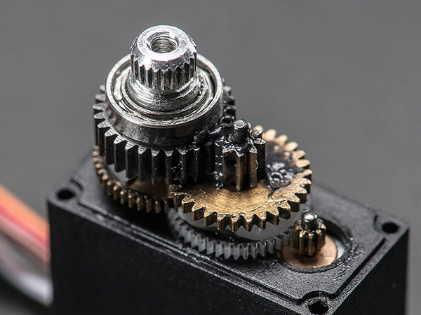 디바이스마트,기계/제어/로봇/모터 > 모터류 > 서보모터 > 아날로그 서보모터,Adafruit,Analog Feedback Micro Servo - Metal Gear [ada-1450],Feedback 라인(흰색 전선) / 11.58mm x 22.75mm x 29.19mm / 전선 길이 : 131.67mm / 토크 : 1.8 kg*cm @6V / 속도 : 0.1 sec/60° @6V / Dual ball bearing / 120 degrees of rotation