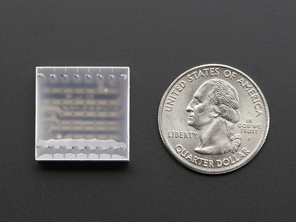 디바이스마트,LED/LCD > FND/도트매트릭스 > 도트매트릭스 > 8X8 도트매트릭스,Adafruit,Miniature 8x8 Red LED Matrix [ada-454],배열 : 8x8 / 사이즈 : 0.8inch / 전압 : 2V / 전력 : 65mW / 픽셀 : 64 / 색상 : 레드(Red) / 아두이노 호환