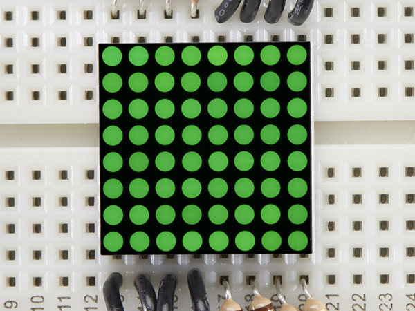디바이스마트,LED/LCD > FND/도트매트릭스 > 도트매트릭스 > 8X8 도트매트릭스,Adafruit,Miniature 0.8' 8x8 Pure Green LED Matrix - KWM-20882CPGB [ada-1624],배열 : 8x8 / 사이즈 : 20x20x6mm / 픽셀 : 64 / 색상 : 그린(Green) / 아두이노 호환
